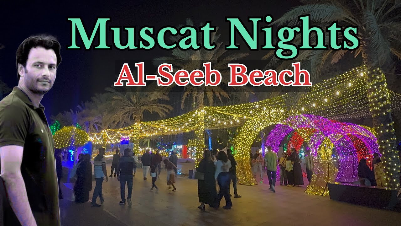 Muscat Nights 2026: A Magic Evening at Al Seeb Beach | WideLens With Arshad