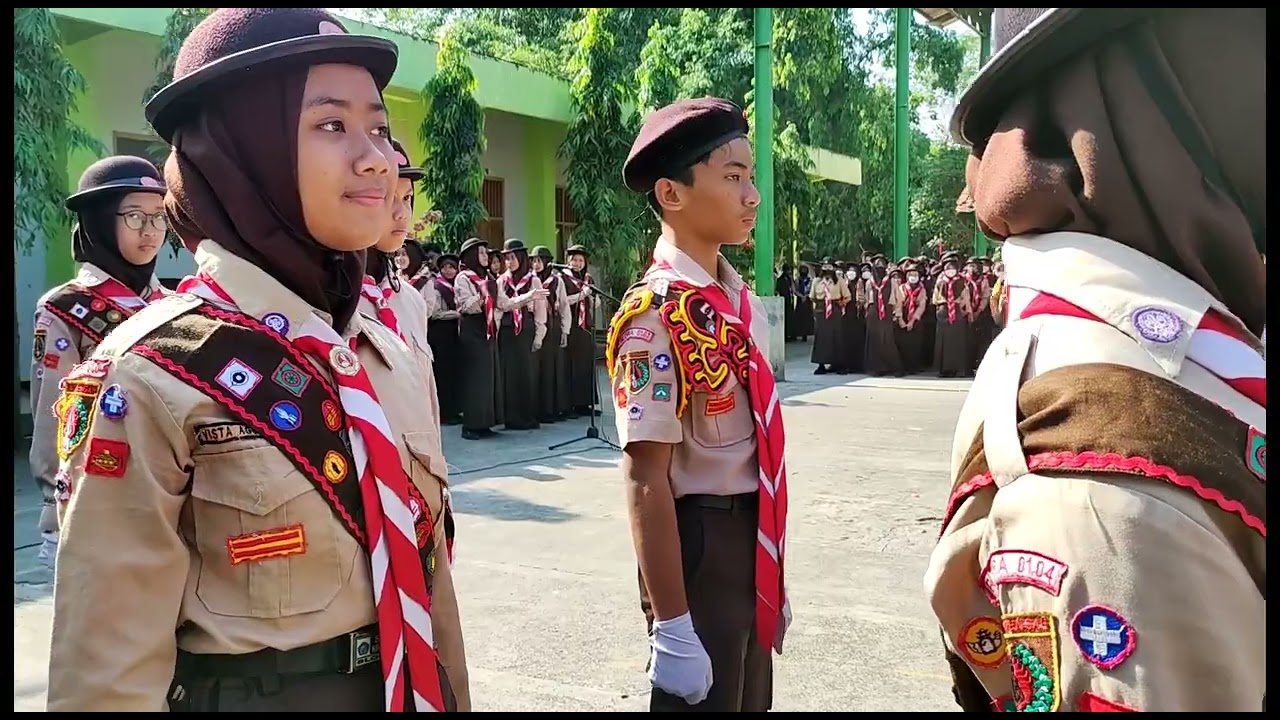 Pelantikan Pramuka Penggalang Garuda Ke - 31, SMP Negeri 2 Blora, Jawa Tengah