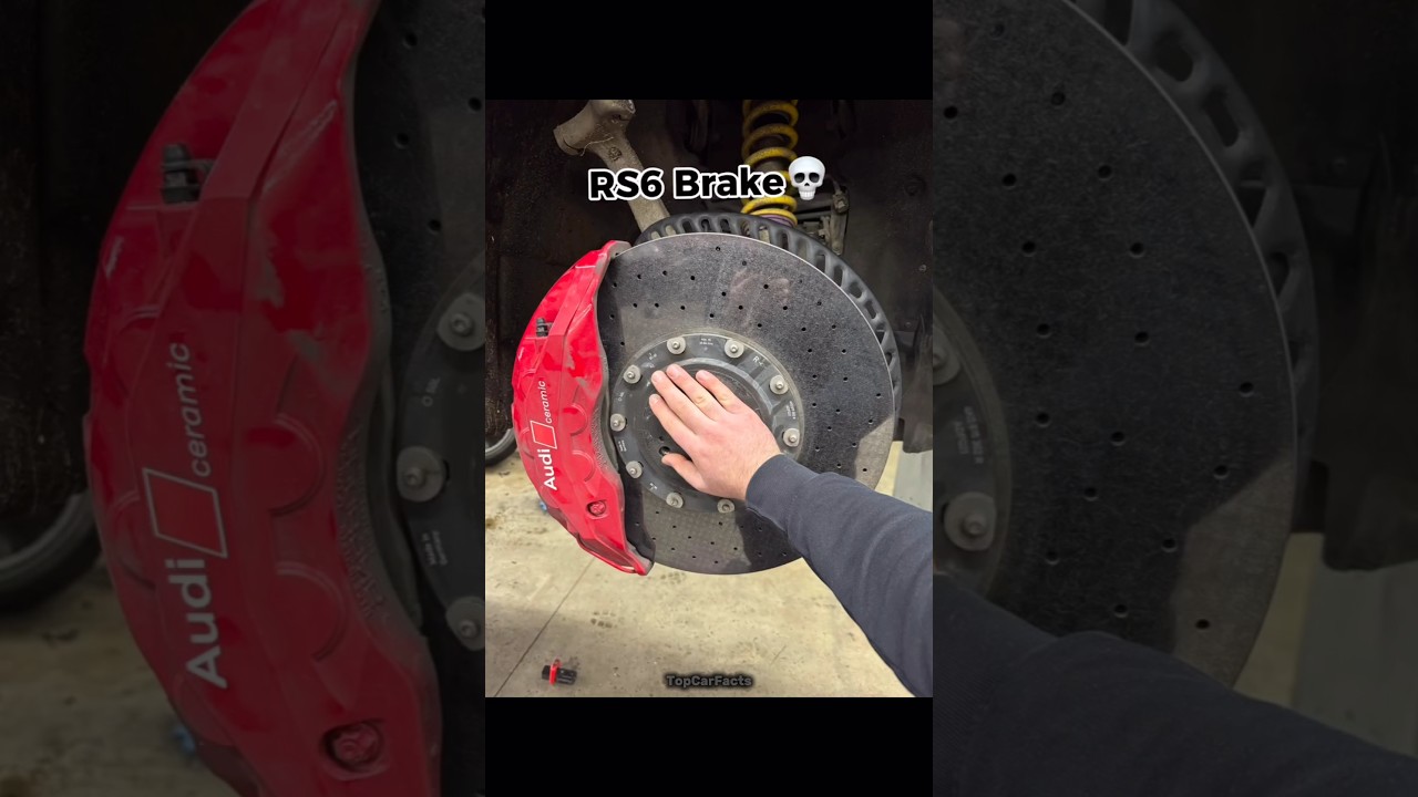 RS6 Brake vs Normal Brake💀