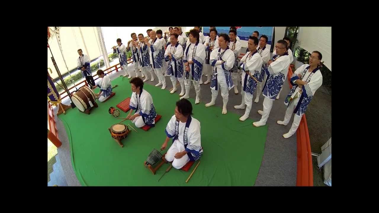 鴻八幡宮祭りばやし(しゃぎり) 神宮式年遷宮奉祝奉納