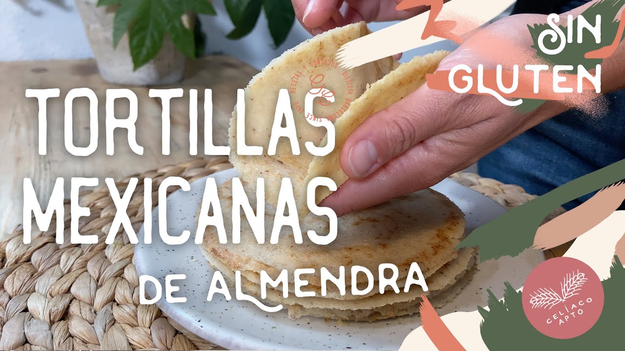Tortillas o wraps de almendra (SIN GLUTEN)