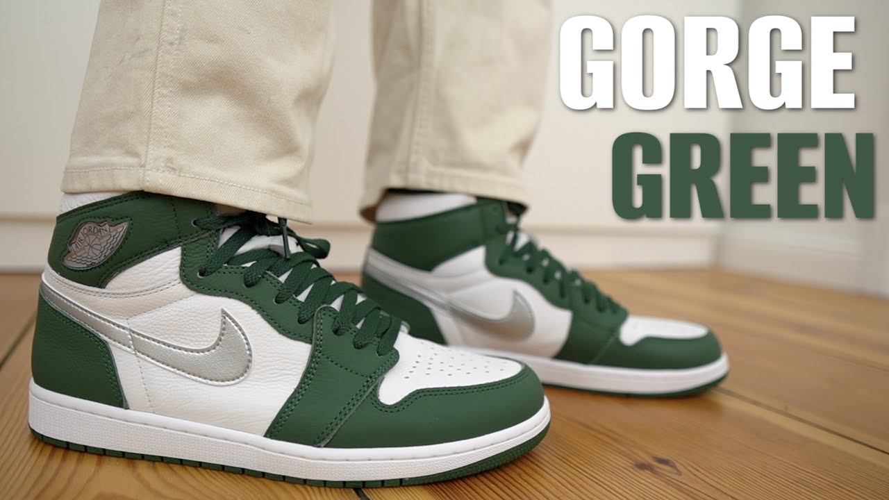 BETTER THAN EXPECTED! AIR JORDAN 1 GORGE GREEN REVIEW & ON FEET