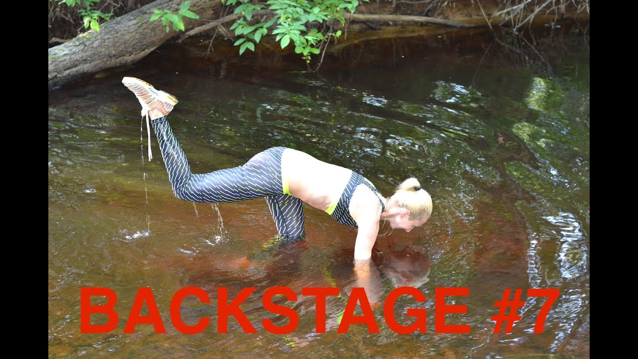BACKSTAGE #7. What is she doing in mud?