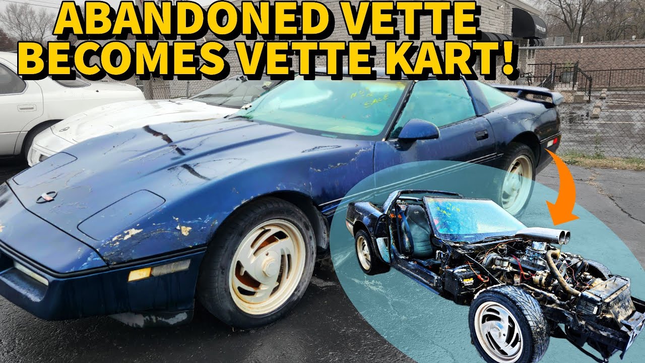 ABANDONED 21 Years-Will This Corvette Run and Drive? CHEAP Vette Kart