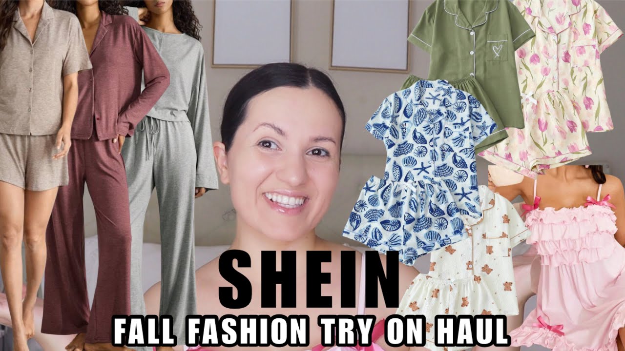 HUGE SHEIN FALL TRY ON HAUL 2025 | PJ SETS & LOUNGEWEAR  