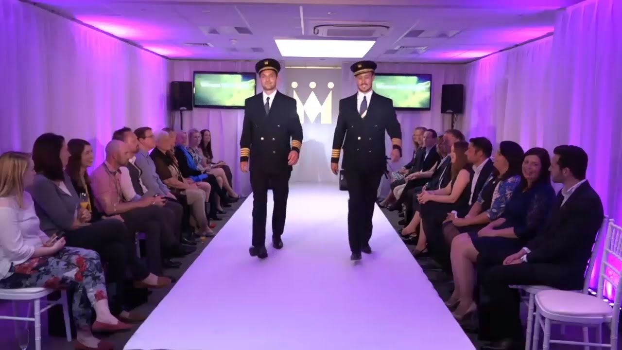 Monarch Airlines new uniform fashion show