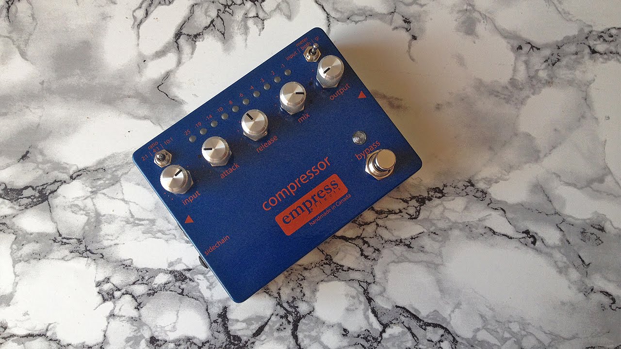 Empress Effects COMPRESSOR In-Depth Review [Bass]
