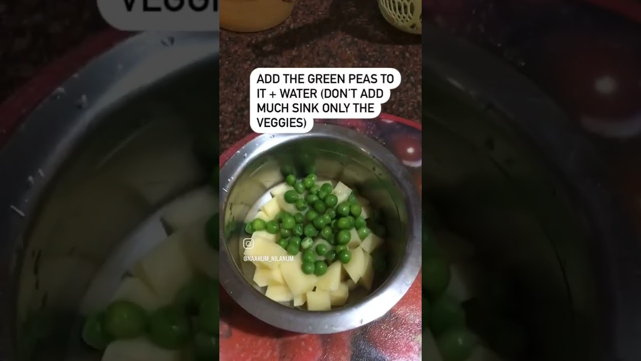 Green Peas Potato Puree for 6 month babies. #greenpeasforbabies#potato#babyfoodrecipes6months