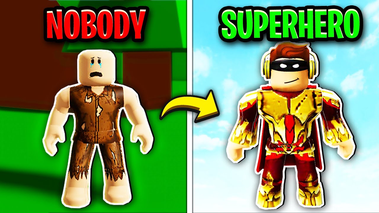 NOBODY To SUPERHERO In Roblox Brookhaven.. 😭🦸‍♂️