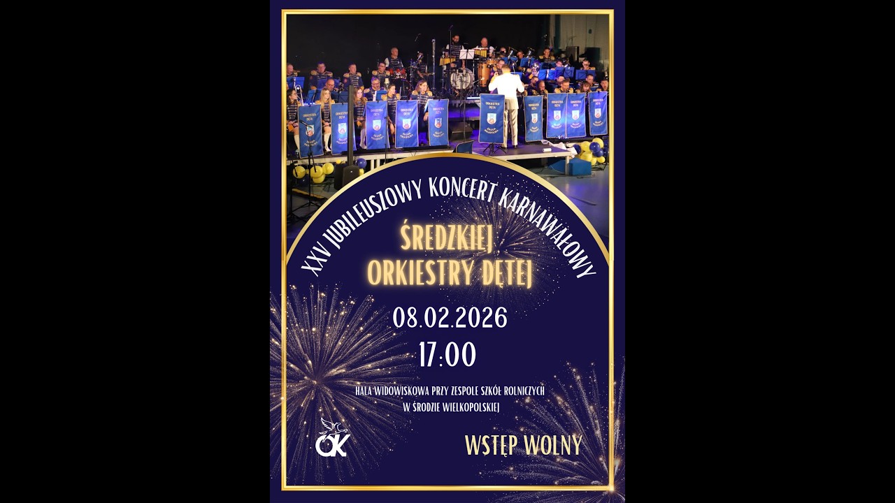 XXV Jubileuszowy Koncert Karnawałowy Orkiestry Dętej w Środzie Wielkopolskiej