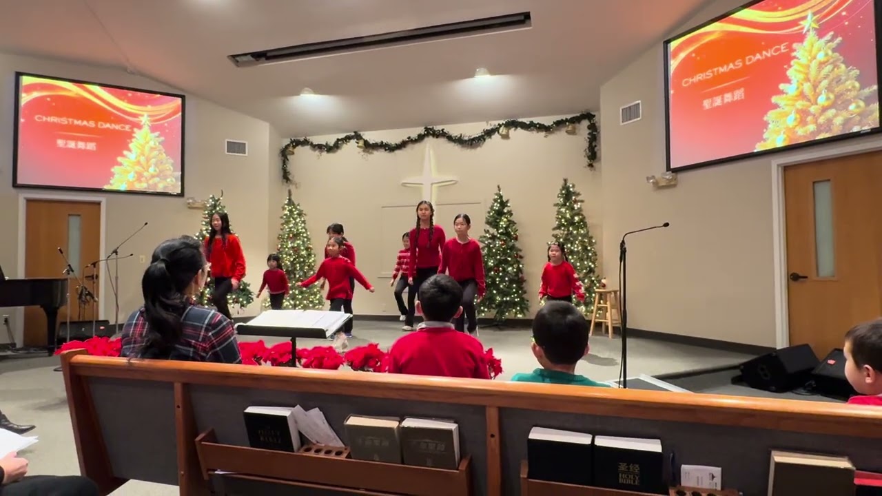 Praise dance “Christmas time is here”