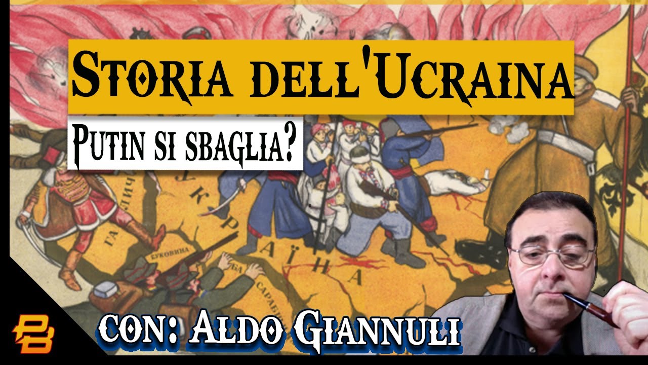Live #25 ⁍  Storia dell'Ucraina (sottotitolo: Putin si sbaglia)