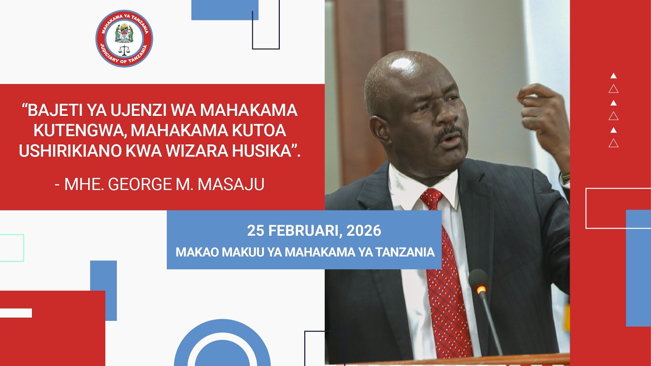 BAJETI YA UJENZI WA MAHAKAMA KUTENGWA, MAHAKAMA KUTOA USHIRIKIANO KWA WIZARA HUSIKA