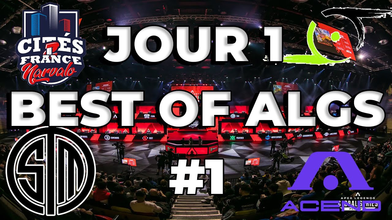 BEST OF ALGS E6, LCDF, FNATIC, TSM, FNATIC BRACKET STAGE JOUR 1 (A vs B)  PARTIE 1