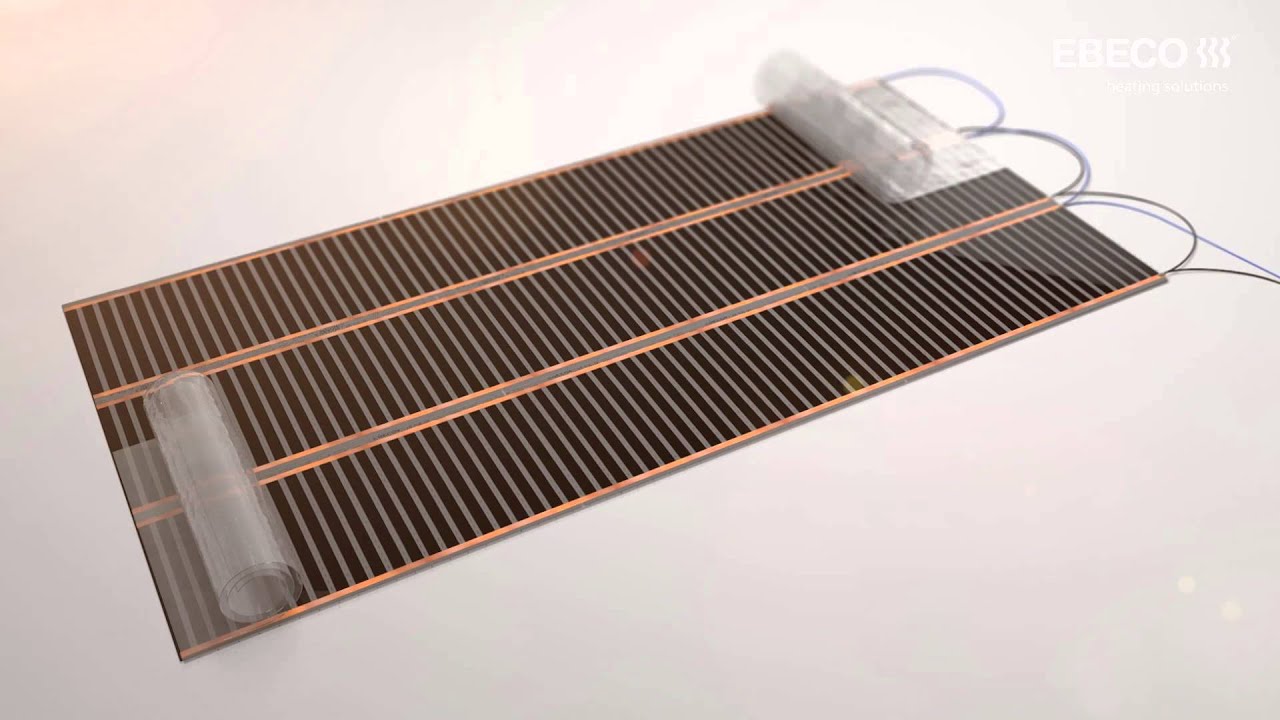 Golvvärme för trägolv - Ebeco Foil Kit