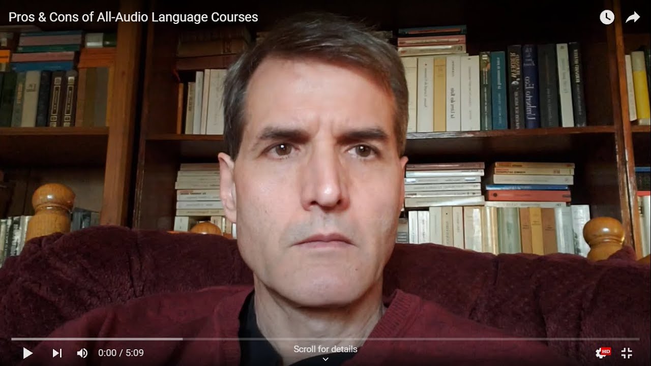 Pros & Cons of All-Audio Language Courses