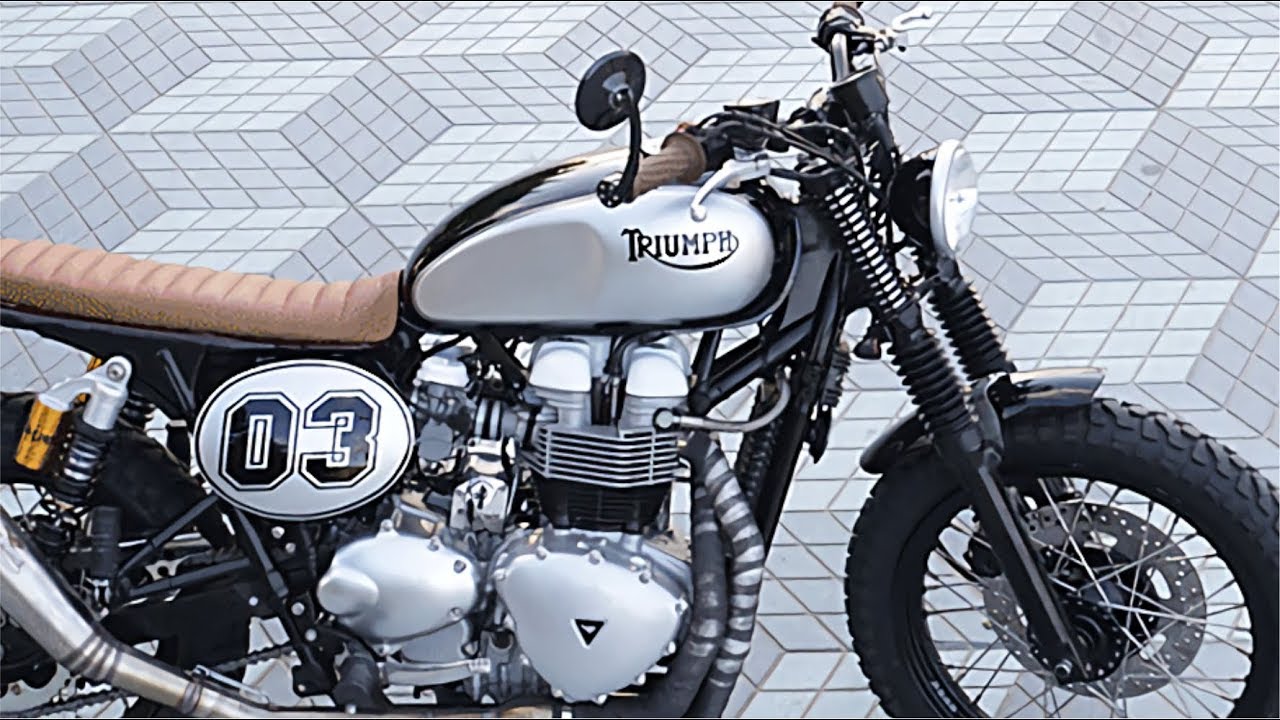 ‘Pantera’ Triumph Bonneville – Tamarit Motorcycles