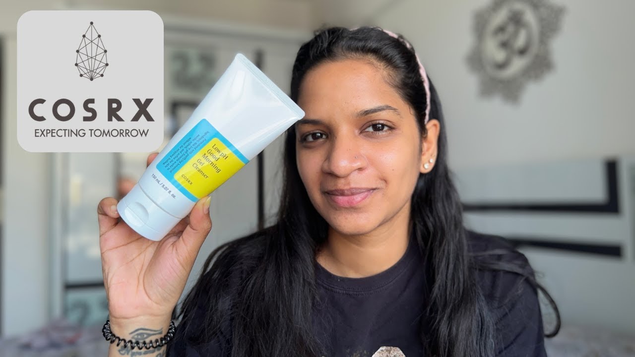 COSRX low pH good morning gel cleanser Review | Researcher explains