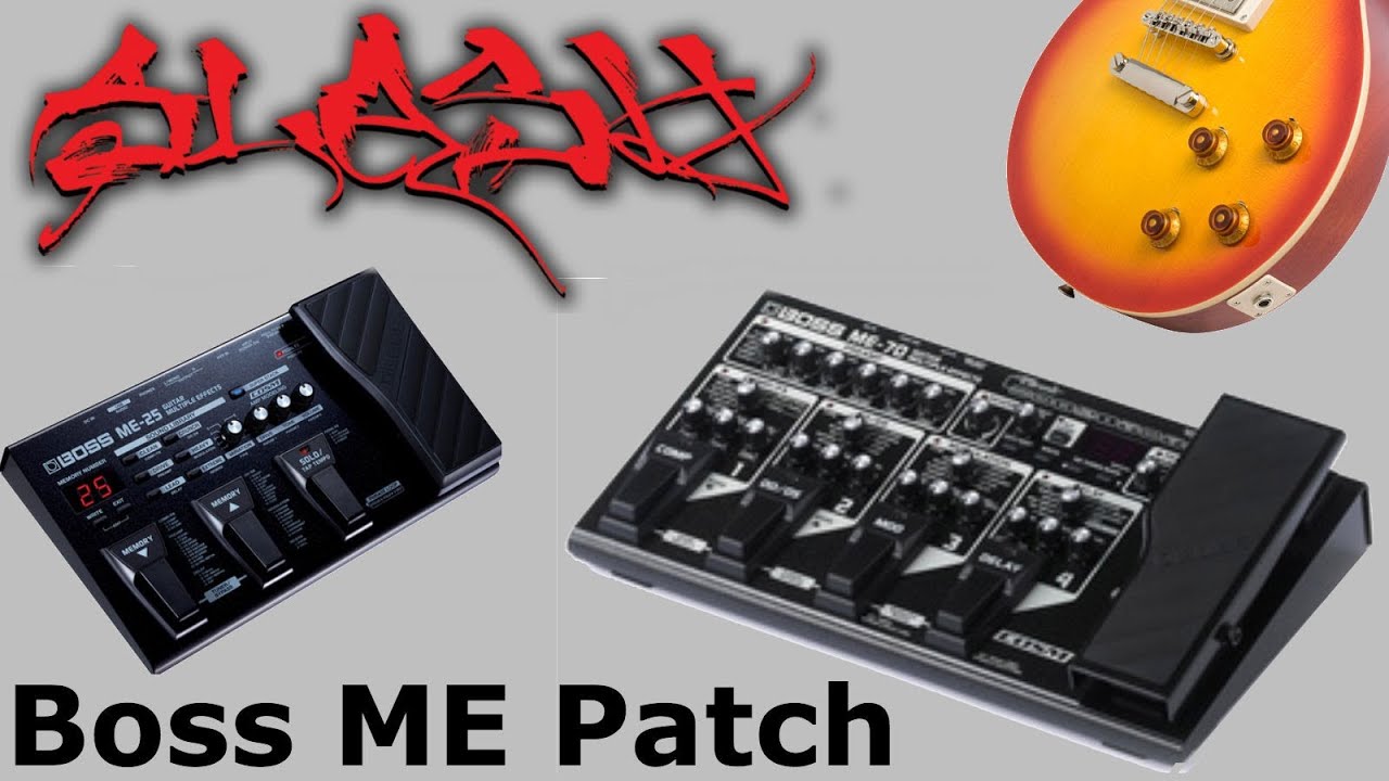 Sound Like Slash! - Boss Multi Effect Patch Tutorial