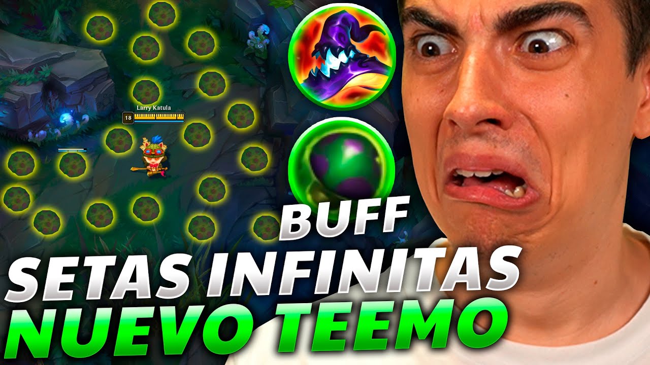 💀¡EL FIN de LEAGUE OF LEGENDS HA LLEGADO! El *NUEVO TEEMO* y sus BUFFOS DEMONÍACOS a SUS SETAS