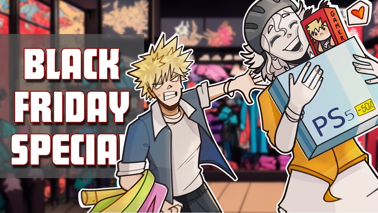 Шопинг в Черную пятницу с Кацуки Бакуго | Bakugo x Listener
