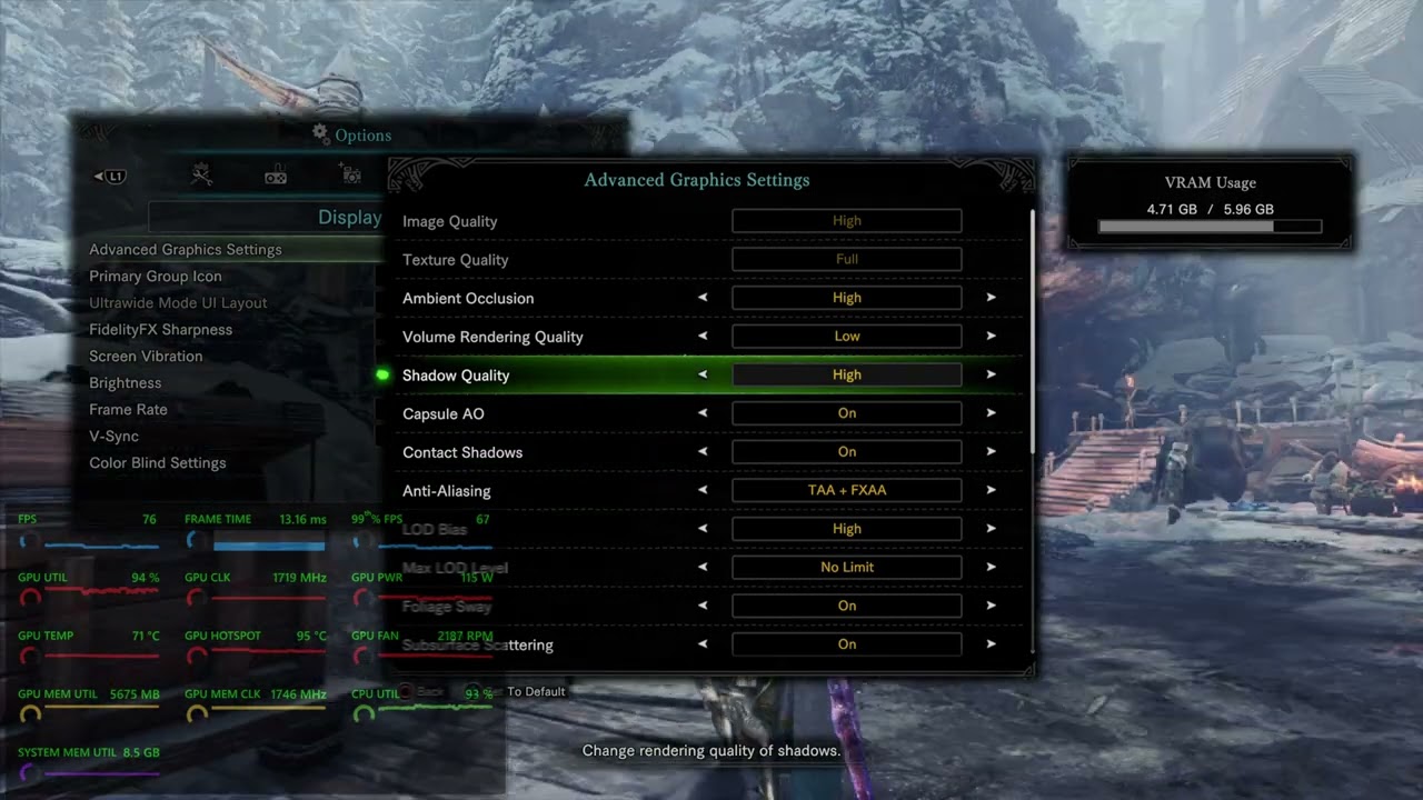 Monster Hunter World Optimized settings 2024