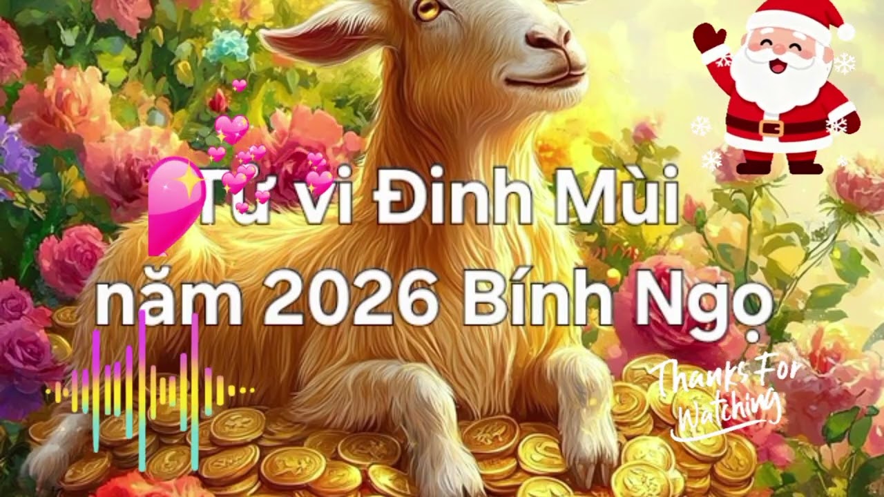 Tử vi tuổi Đinh Mùi năm 2026 #tửvi12congiáp #tuvituoimui #tửvisố