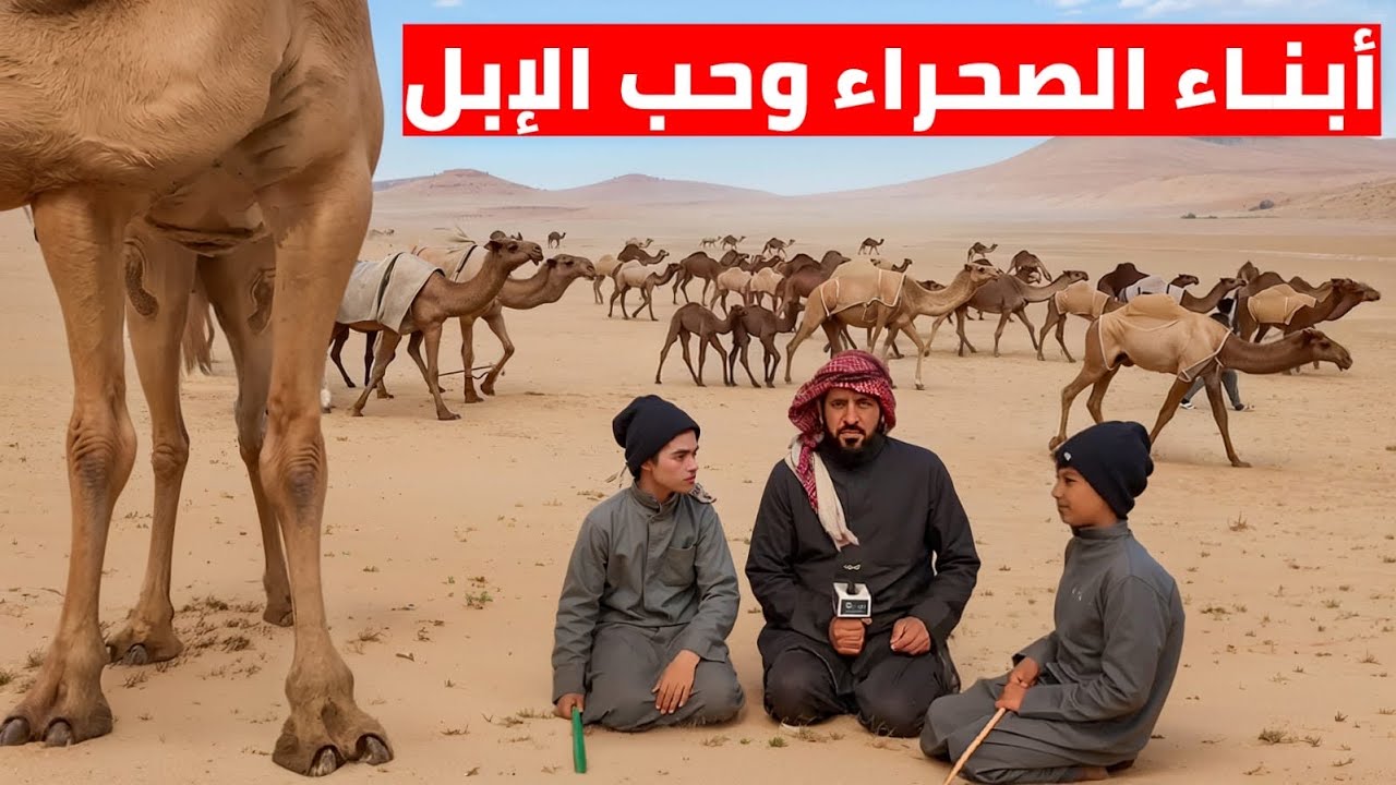 الإبل تحبهم ويحبونها… رحلة مع هاجس العجمي وأحفاده