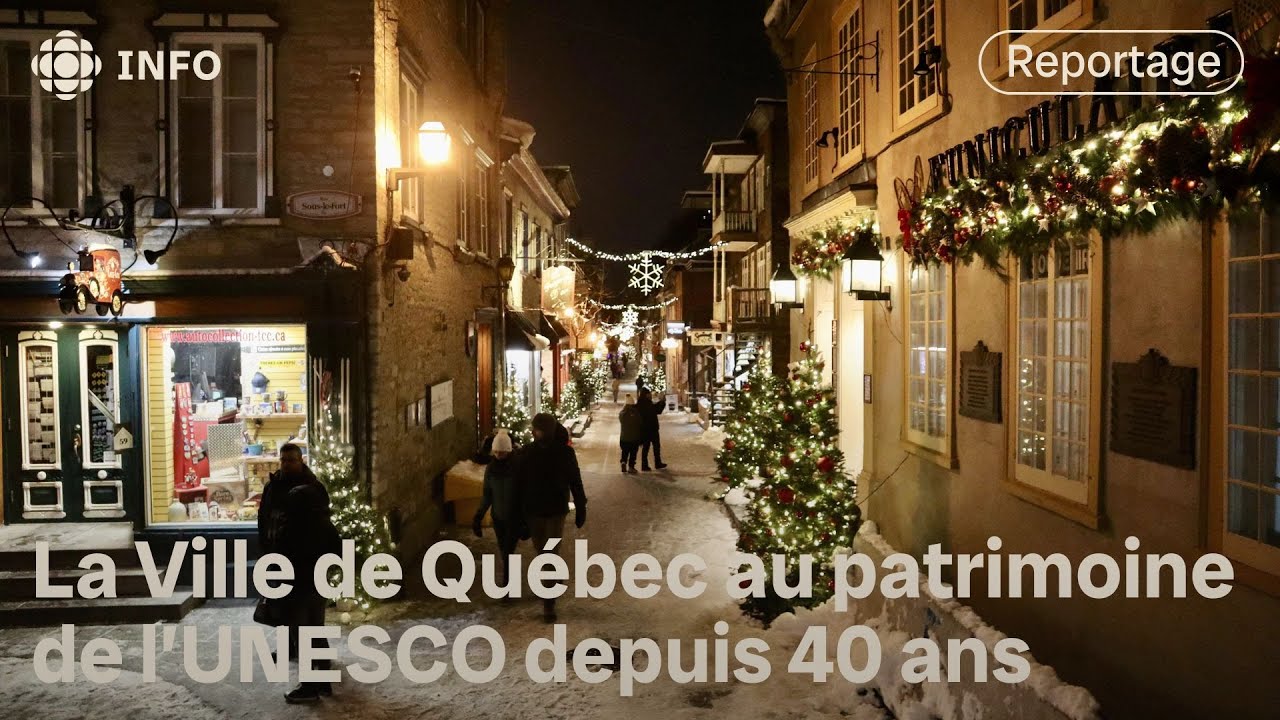 Le Vieux-Québec désigné patrimoine mondial de l’UNESCO il y a 40 ans