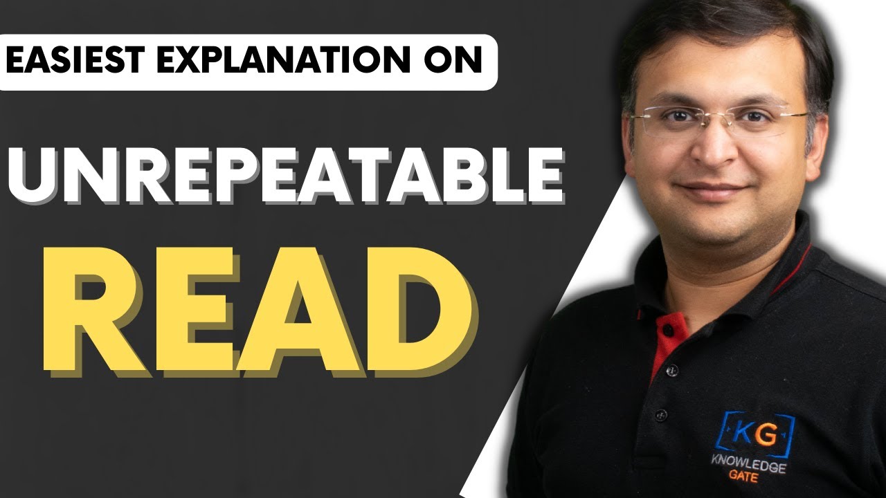 8.7 Unrepeatable Read Problem in Transaction DBMS Part-1