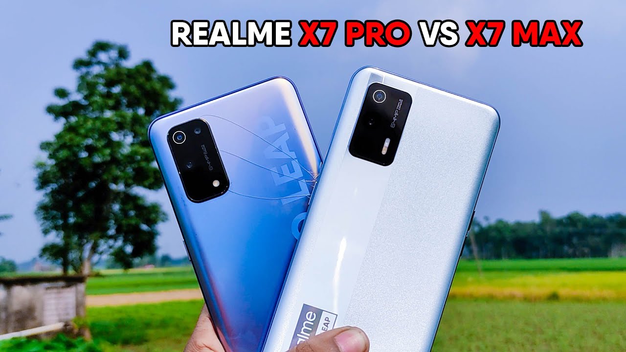 Realme X7 PRO vs Realme X7 Max CAMERA TEST ⚡
