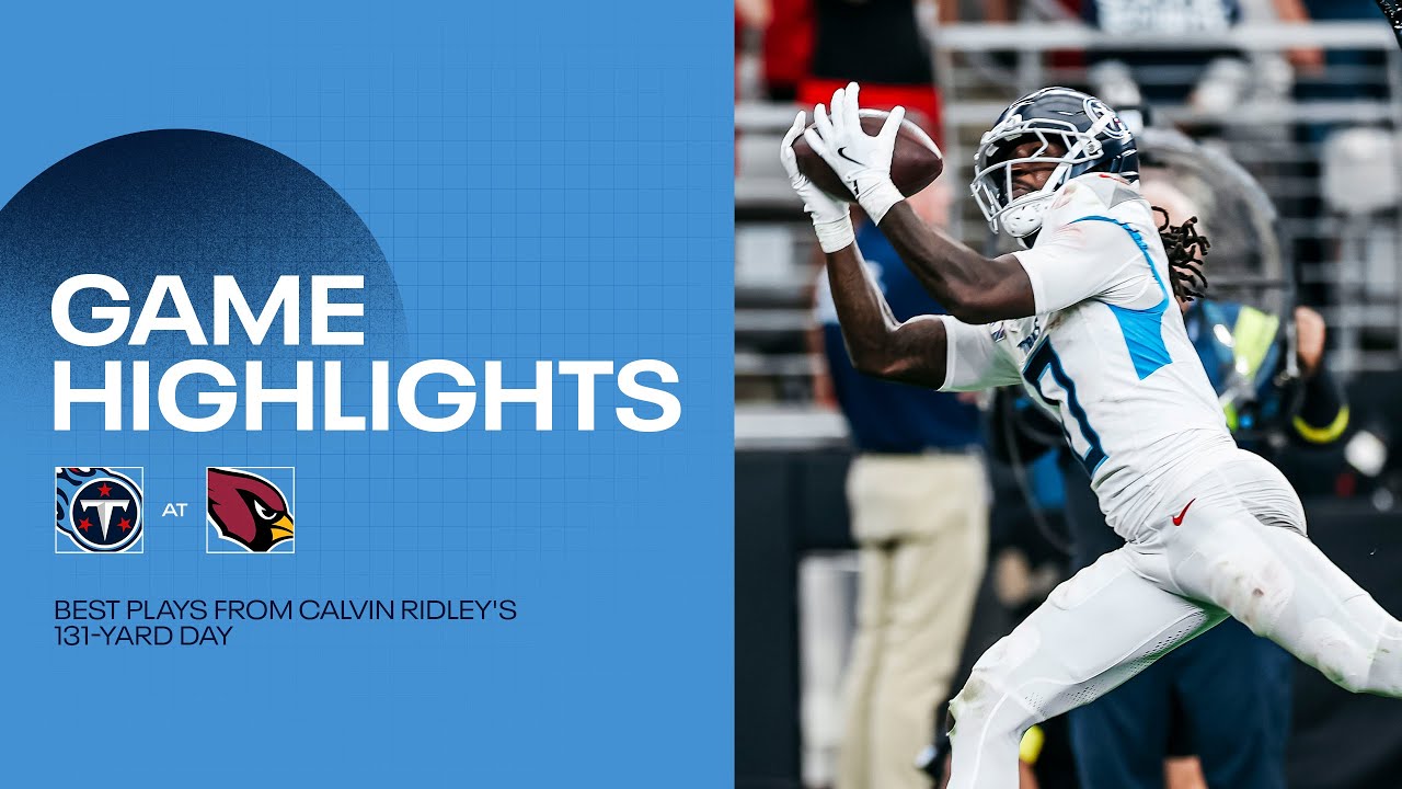 Calvin Ridley's Best Plays From 131-Yard Game vs. Cardinals Week 5 | Game Highlights