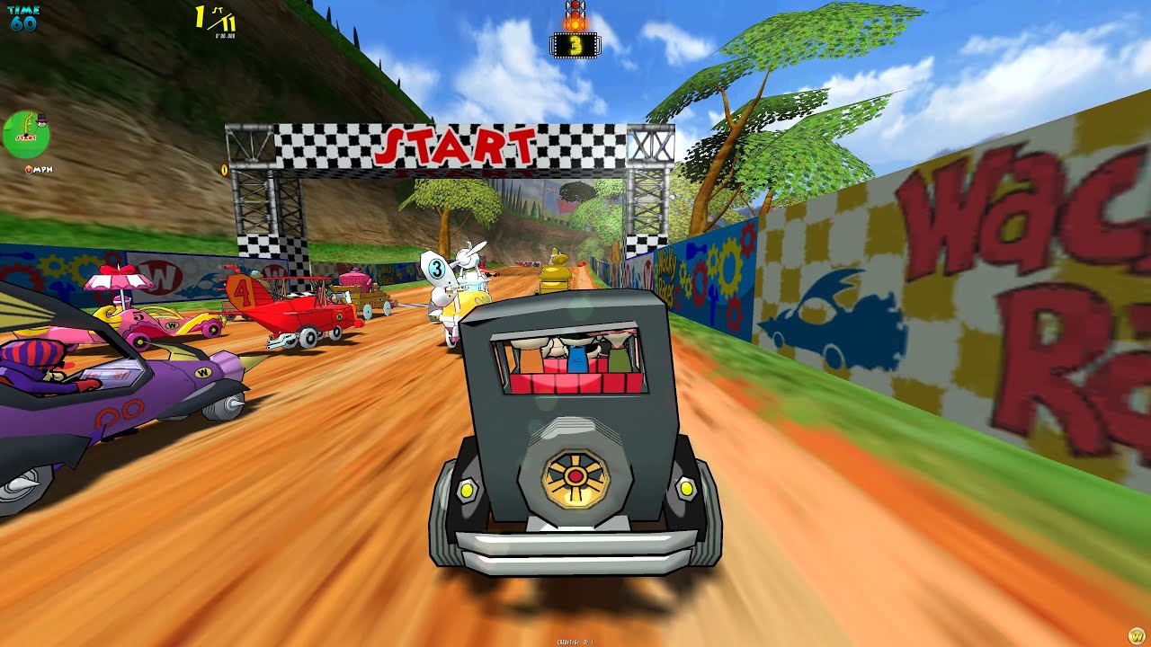 Wacky Races (ARCADE) [3840 x 2160 ULTRA HD 4K 60FPS] TEKNOPARROT LOADER PC