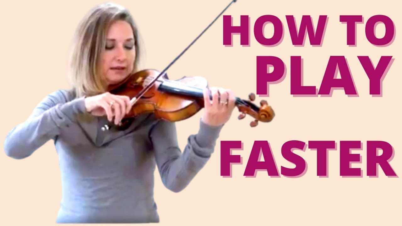 How to Play Faster (Increase Speed) on the Violin