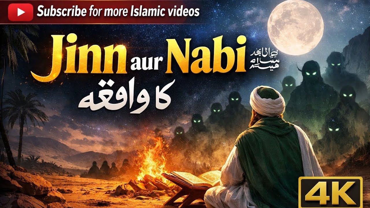 Jinn Aur Nabi ﷺ Ka Waqia | Jab Jinn Ne Quran Suna Aur Imaan Le Aaye | Islamic Story🕋🌙