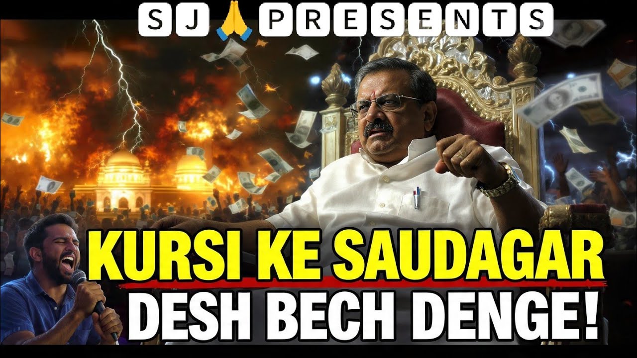 Corruption Exposed!|Kursi Ke Saudagar Desh Bech Denge|Desh Ke Gaddaron Par Sabse Bada Gana