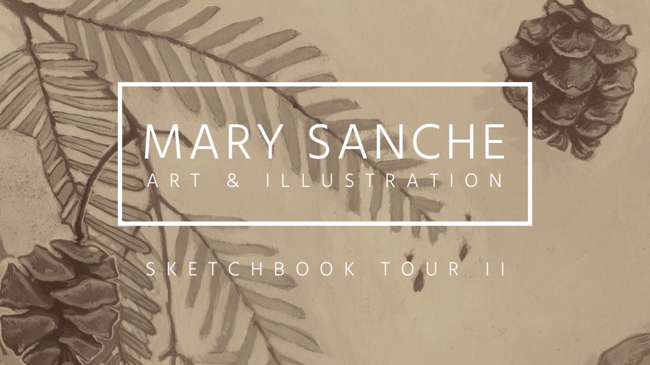 Sketchbook Tour II // Flip-through 2016-17 // Pencil Sketches // Mary Sanche