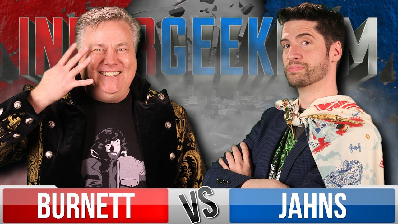 Jeremy Jahns VS Robert Meyer Burnett  - InnerGeekDom Movie Trivia Schmoedown