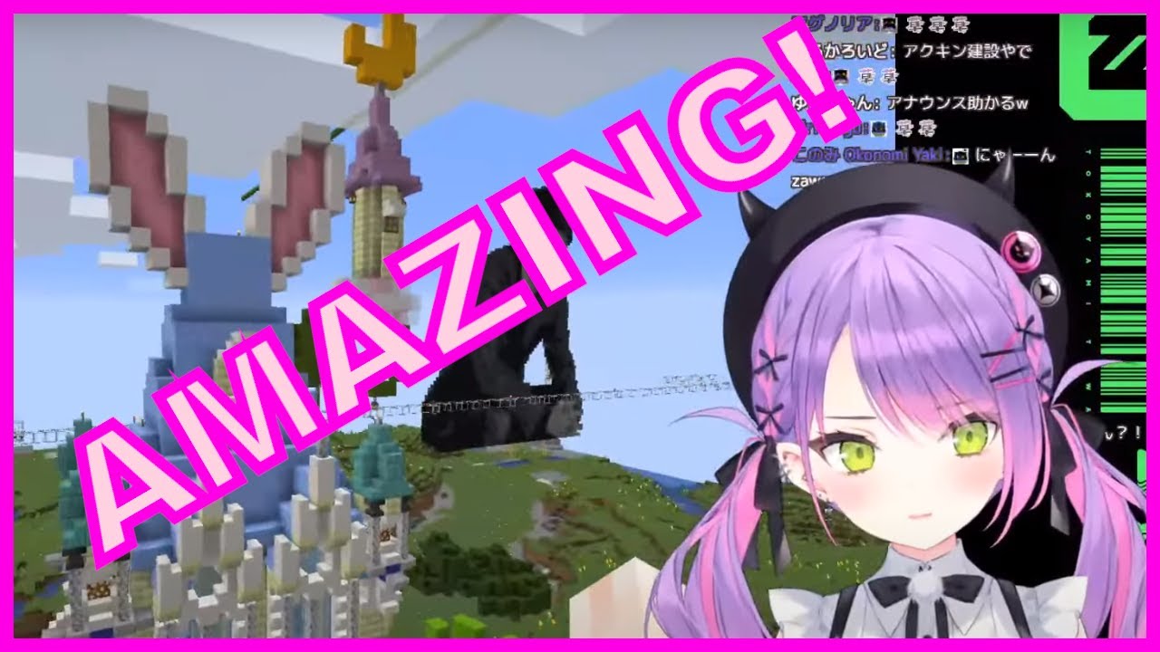 A cute Devil goes to Pekoland to do angelic deeds [Towa, Hololive, Minecraft]