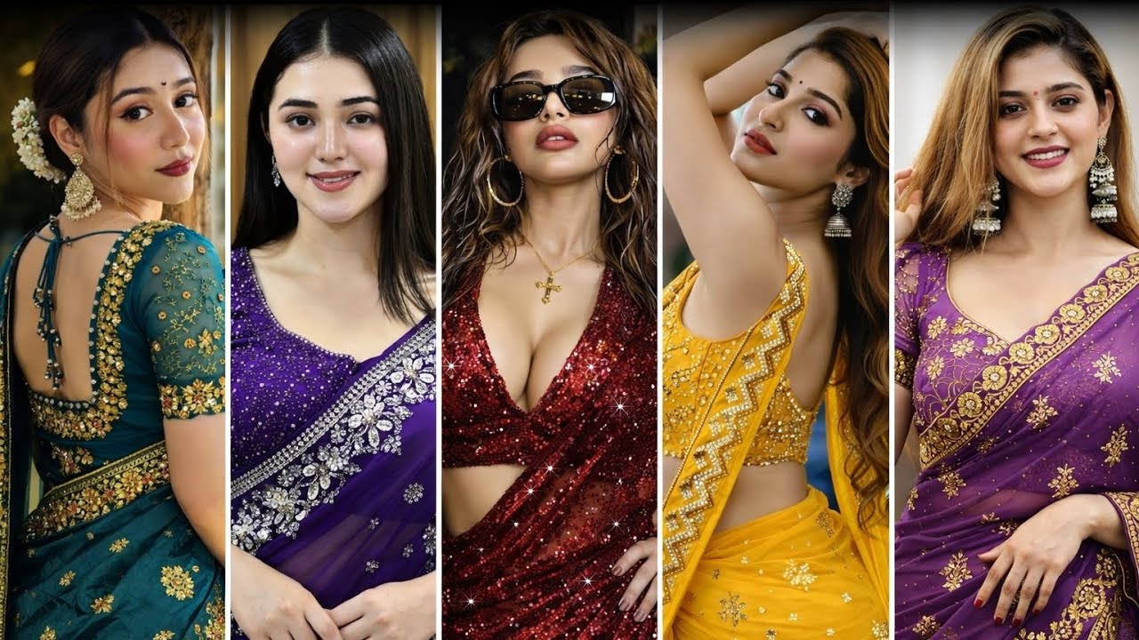 Saree Mein Tiktok Queen Ka Killer Dance 🔥 Bhojpuri Song Mix 2026