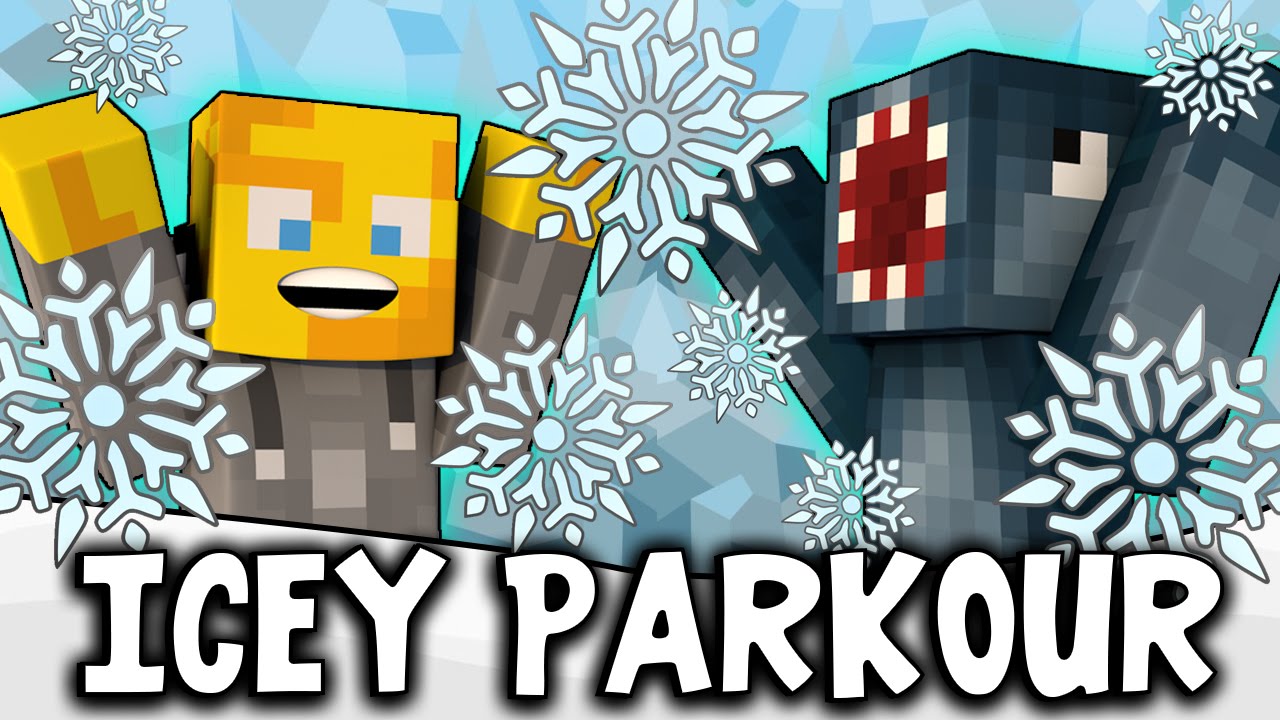 Minecraft - CRAZY ICE MAP! - Death Run W/AshDubh