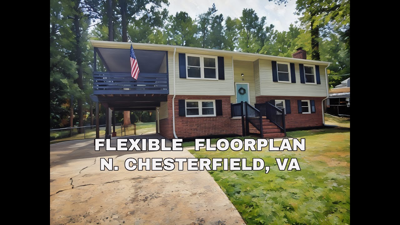 NICE 4/5 BDRM Multi-Generational Home for Sale N. Chesterfield VA $359K