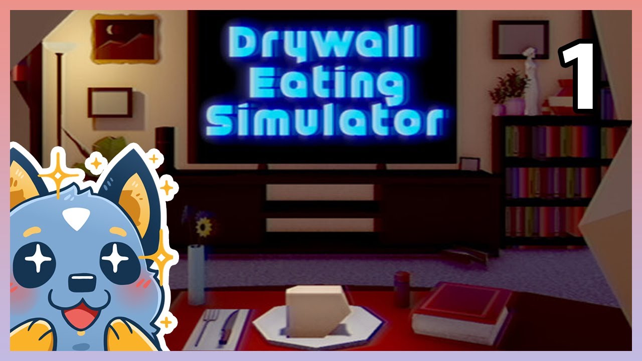 DRYWALL EATING SIMULATOR (PC) ✨ First Look Gameplay | Women-Led Games Showcase ✨ #sponsored