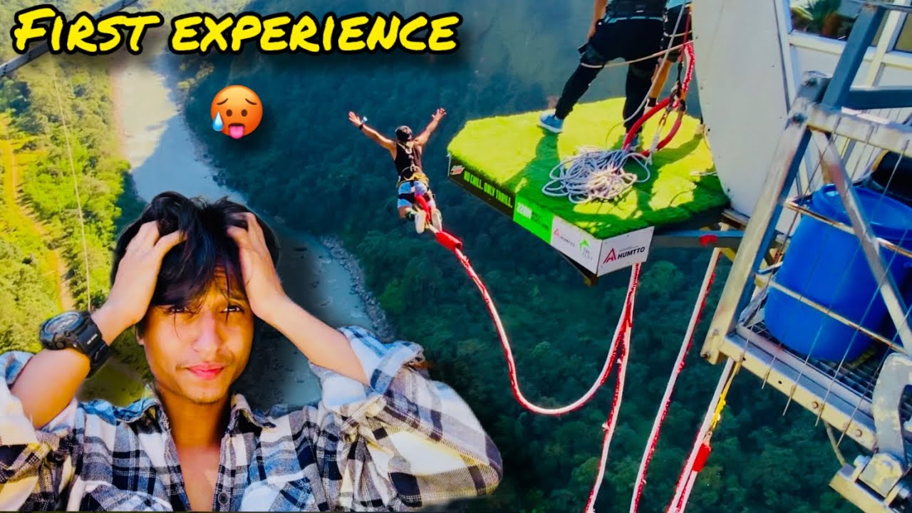 Bungee Jumping Full Vlog (Start to End) | Jungey Thapa
