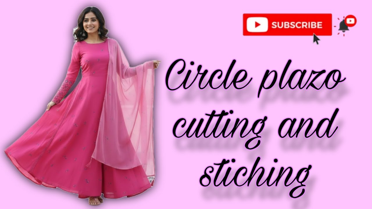 Very easy circular plazzo pant cutting and stichingPlazzo cutting for beginners Style by asiatailors