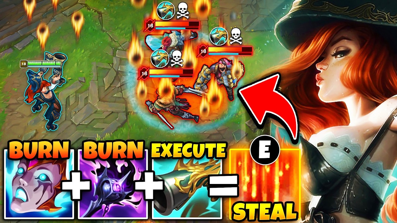 Collector AP Miss Fortune steals every kill in the game (PRESS E = FREE KILLS)