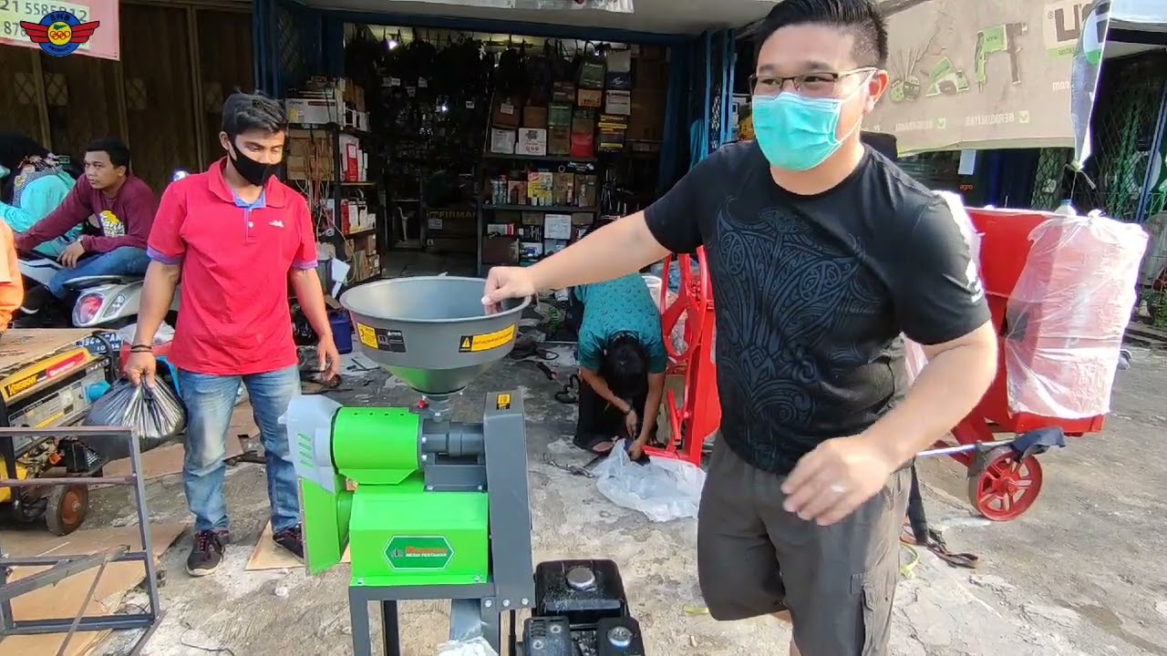 ALAT GILINGAN PADI TYPE KD-500 MAHKOTA - REVIEW@UD SAHABAT Tangerang