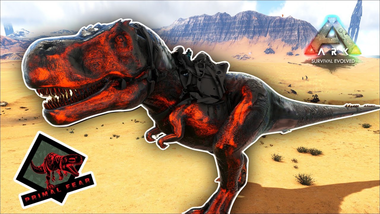 Caos Rex Taming For Boss Fight | Primal Fear | Ark P-18