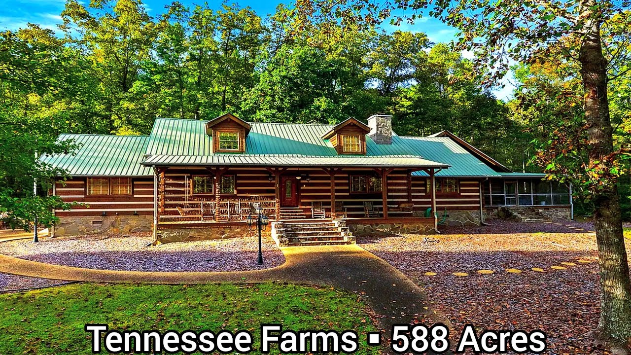 Tennessee Farms For Sale | 588 Acres | Tennessee Land For Sale | | Log Cabins | Ranches | Brooks