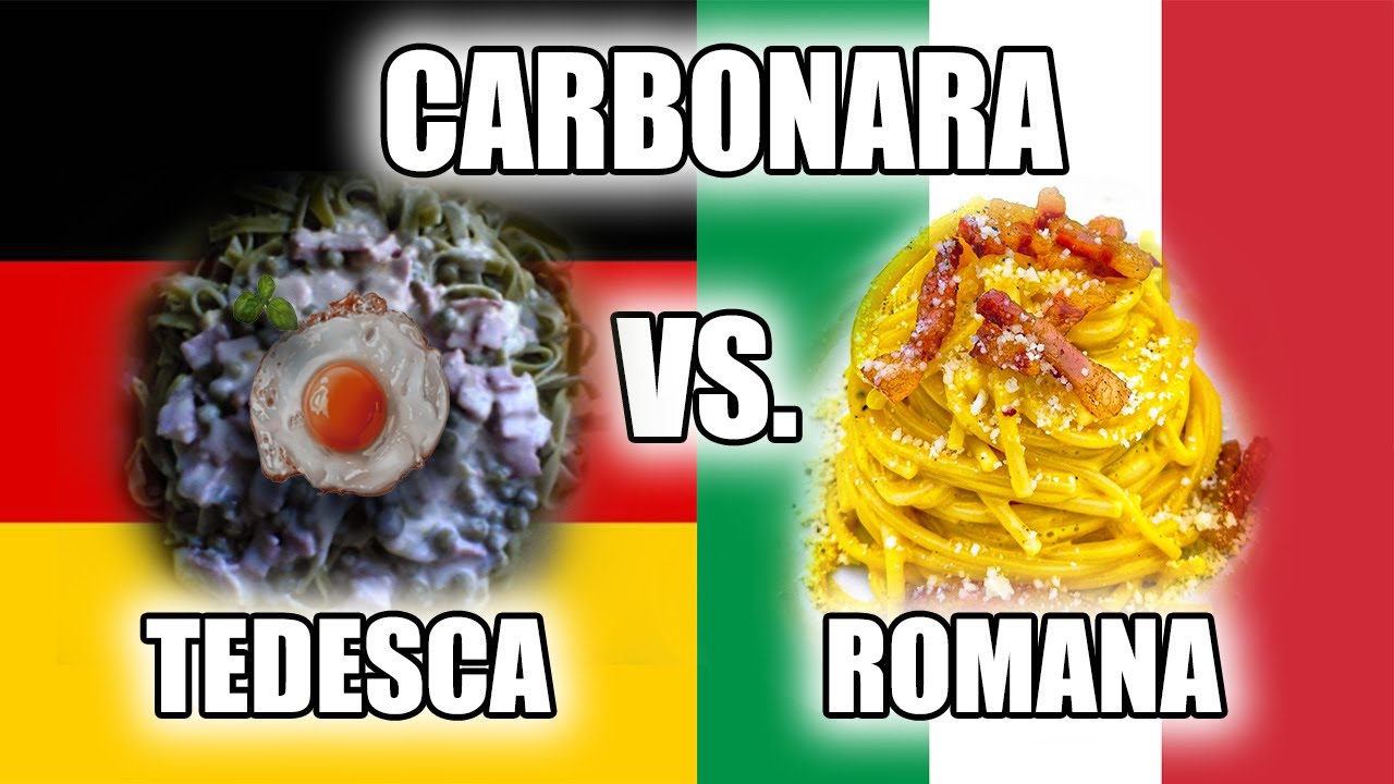 Un TEDESCO prova la vera CARBONARA ROMANA